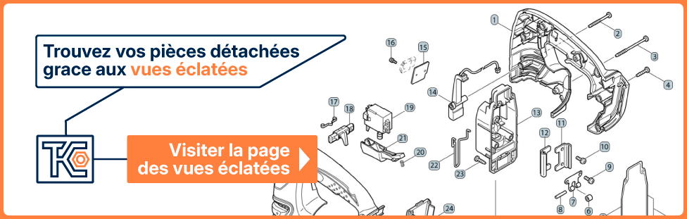 Page des Vues éclatées